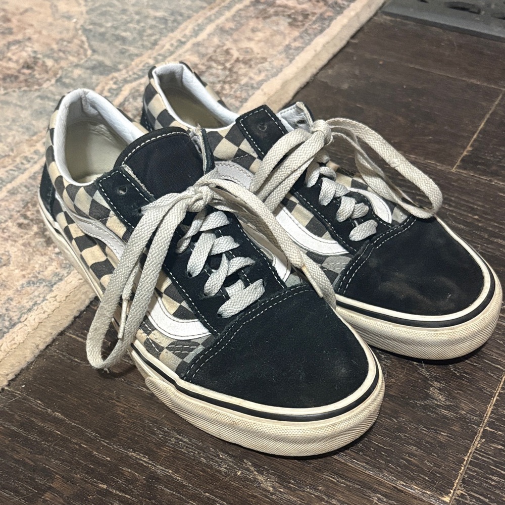 Checkerboard Vans